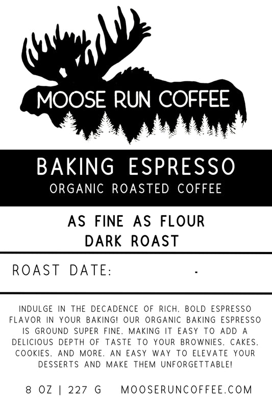 Baking Espresso 8oz (Organic)