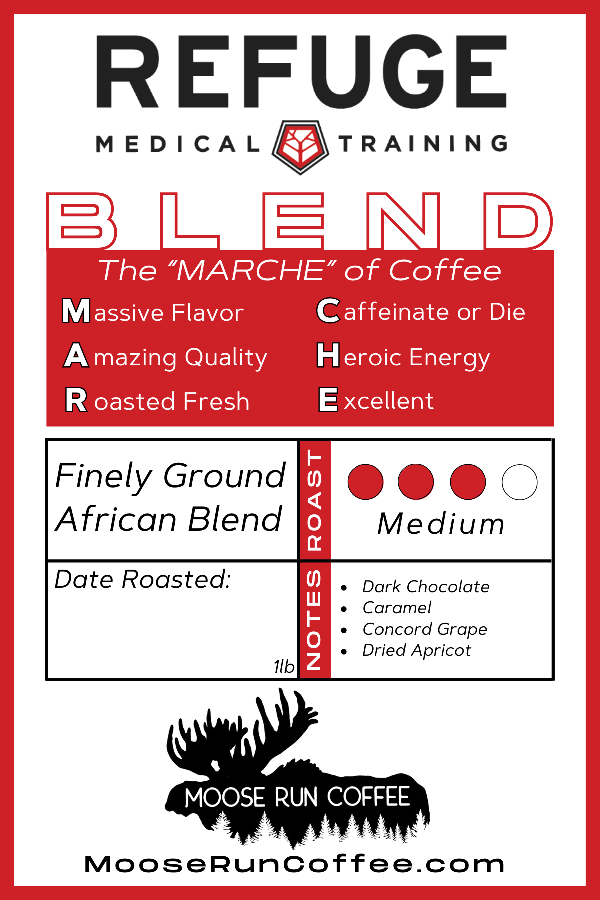Refuge Blend 1Lb (Organic)